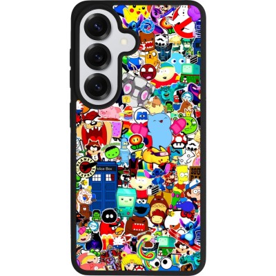 Samsung Galaxy S26 Case Hülle - Silikon schwarz Mixed cartoons