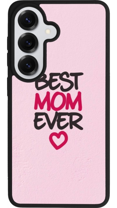 Samsung Galaxy S26 Case Hülle - Silikon schwarz Mom 2023 best Mom ever pink
