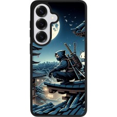 Samsung Galaxy S26 Case Hülle - Silikon schwarz Ninja unter dem Mond