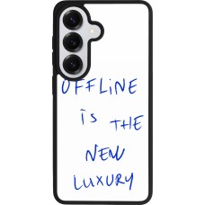 Coque Samsung Galaxy S26 - Silicone rigide noir Offline is the new luxury