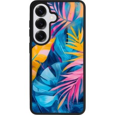 Coque Samsung Galaxy S26 - Silicone rigide noir Palms Blue