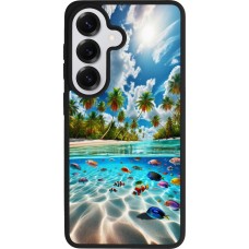 Samsung Galaxy S26 Case Hülle - Silikon schwarz Strandparadies