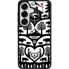 Coque Samsung Galaxy S26 - Silicone rigide noir Poya Suisse 2