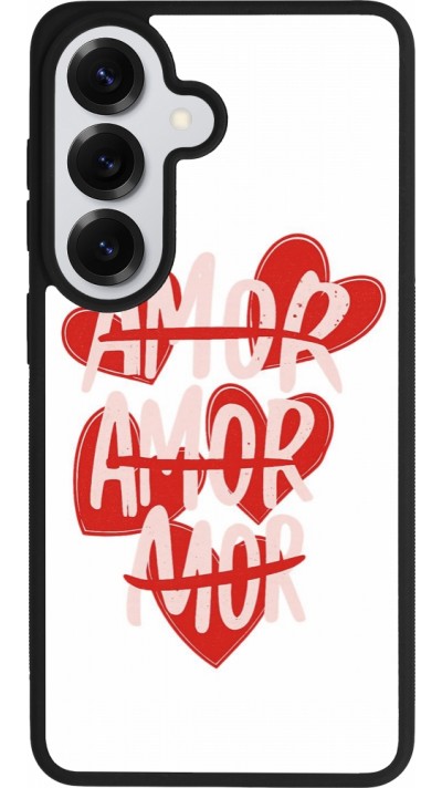 Samsung Galaxy S26 Case Hülle - Silikon schwarz Saint Valentines Day 26 Amor