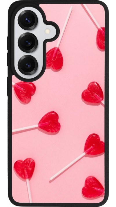 Samsung Galaxy S26 Case Hülle - Silikon schwarz Saint Valentines Day 26 Lollipop