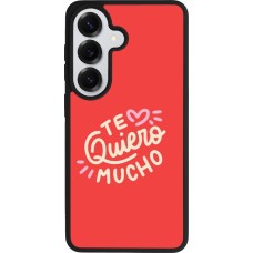 Samsung Galaxy S26 Case Hülle - Silikon schwarz Saint Valentines Day 26 Te quiero mucho
