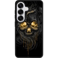 Coque Samsung Galaxy S26 - Silicone rigide noir Skull 02