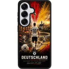 Samsung Galaxy S26 Case Hülle - Silikon schwarz Fussball Deutschland splash 2026