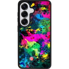 Coque Samsung Galaxy S26 - Silicone rigide noir Splash paint