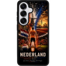 Samsung Galaxy S26 Case Hülle - Silikon schwarz Fussball Niederlande splash 2026