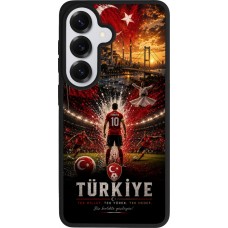 Samsung Galaxy S26 Case Hülle - Silikon schwarz Fussball Türkei splash 2026