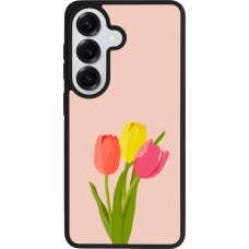 Coque Samsung Galaxy S26 - Silicone rigide noir Spring 23 tulip trio