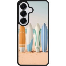 Coque Samsung Galaxy S26 - Silicone rigide noir Summer surfboard 2025
