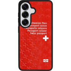 Samsung Galaxy S26 Case Hülle - Silikon schwarz Swiss Passport