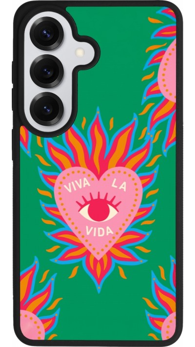 Coque Samsung Galaxy S26 - Silicone rigide noir Viva la vida 2026