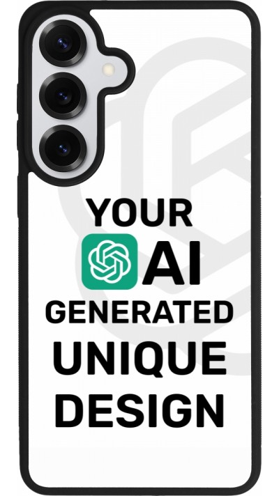 Samsung Galaxy S26+ Case Hülle - Silikon schwarz Weltweit einzigartig erstellt dank Deiner Kreativität und künstlicher Intelligenz (KI)