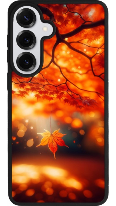 Samsung Galaxy S26+ Case Hülle - Silikon schwarz Herbst Magisch Orange