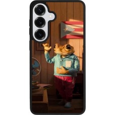 Coque Samsung Galaxy S26+ - Silicone rigide noir Dancing frog DTMF