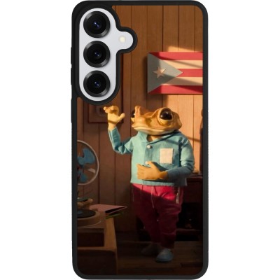 Coque Samsung Galaxy S26+ - Silicone rigide noir Dancing frog DTMF