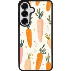Coque Samsung Galaxy S26+ - Silicone rigide noir Easter 2026 Illustration carrots