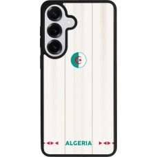 Coque Samsung Galaxy S26+ - Silicone rigide noir Maillot de football Algérie 2026 personnalisable
