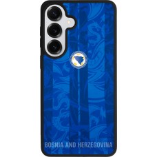 Coque Samsung Galaxy S26+ - Silicone rigide noir Maillot de football Bosnie-Herzégovine 2026 personnalisable