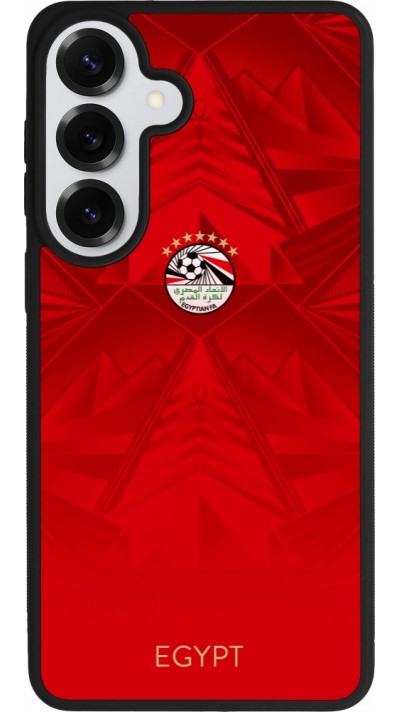 Coque Samsung Galaxy S26+ - Silicone rigide noir Maillot de football E?gypte 2026 personnalisable