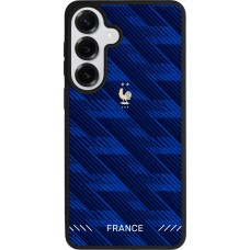 Coque Samsung Galaxy S26+ - Silicone rigide noir Maillot de football France 2026 personnalisable
