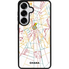 Samsung Galaxy S26+ Case Hülle - Silikon schwarz Ghana 2026 personalisierbares Fussballtrikot