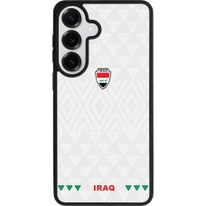 Coque Samsung Galaxy S26+ - Silicone rigide noir Maillot de football Irak 2026 personnalisable