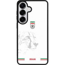 Coque Samsung Galaxy S26+ - Silicone rigide noir Maillot de football Iran 2026 personnalisable