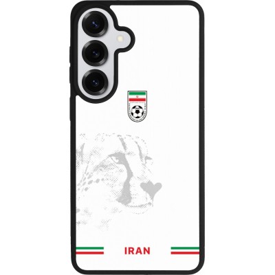Coque Samsung Galaxy S26+ - Silicone rigide noir Maillot de football Iran 2026 personnalisable
