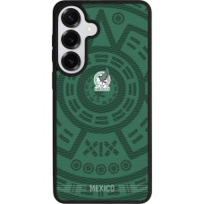 Coque Samsung Galaxy S26+ - Silicone rigide noir Maillot de football Mexique 2026 personnalisable