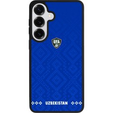 Samsung Galaxy S26+ Case Hülle - Silikon schwarz Usbekistan 2026 personalisierbares Fussballtrikot