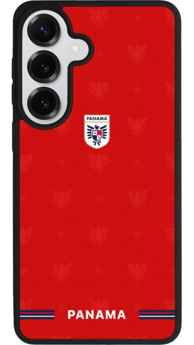 Samsung Galaxy S26+ Case Hülle - Silikon schwarz Panama 2026 personalisierbares Fussballtrikot