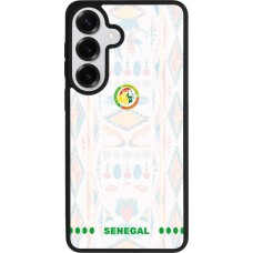 Coque Samsung Galaxy S26+ - Silicone rigide noir Maillot de football Sénégal 2026 personnalisable