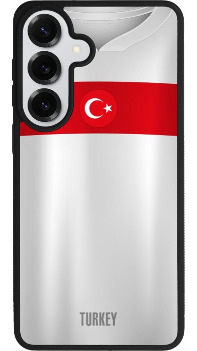 Samsung Galaxy S26+ Case Hülle - Silikon schwarz Türkei personalisierbares Fussballtrikot