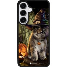 Samsung Galaxy S26+ Case Hülle - Silikon schwarz Halloween 21 Witch cat