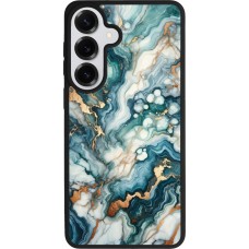 Samsung Galaxy S26+ Case Hülle - Silikon schwarz Grüner Blauer Goldener Marmor