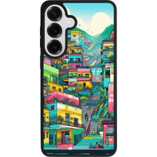 Coque Samsung Galaxy S26+ - Silicone rigide noir Medellin Comuna 13 Art