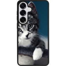 Coque Samsung Galaxy S26+ - Silicone rigide noir Meow 23