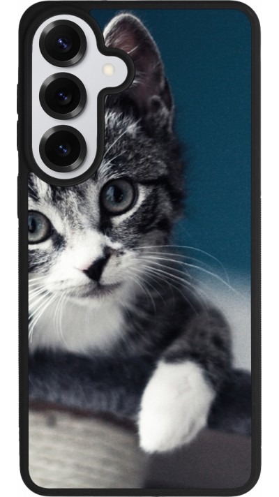 Coque Samsung Galaxy S26+ - Silicone rigide noir Meow 23