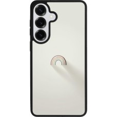 Coque Samsung Galaxy S26+ - Silicone rigide noir Mini Rainbow Minimal