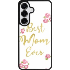 Coque Samsung Galaxy S26+ - Silicone rigide noir Mom 2024 best Mom ever