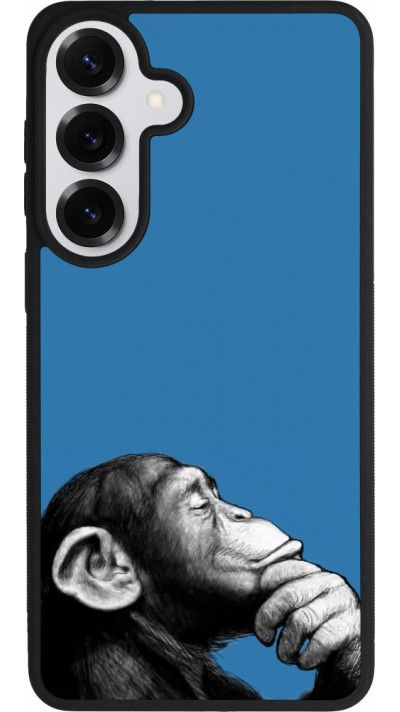Coque Samsung Galaxy S26+ - Silicone rigide noir Monkey Pop Art