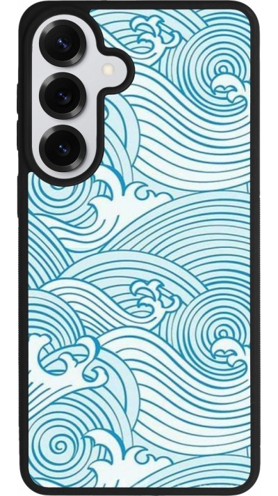 Coque Samsung Galaxy S26+ - Silicone rigide noir Ocean Waves