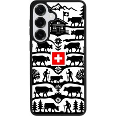 Coque Samsung Galaxy S26+ - Silicone rigide noir Poya Suisse 3