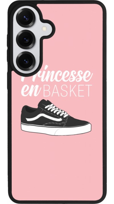 Coque Samsung Galaxy S26+ - Silicone rigide noir princesse en basket