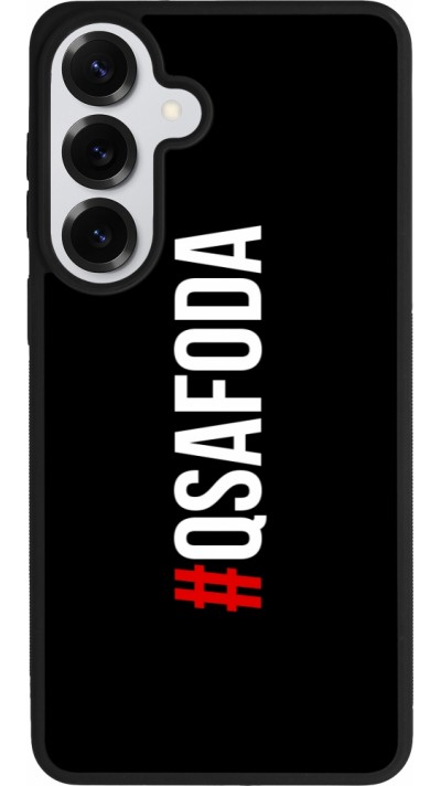 Coque Samsung Galaxy S26+ - Silicone rigide noir Qsafoda 1