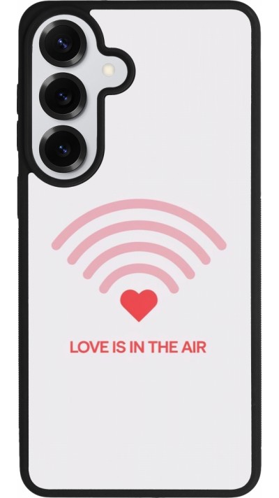 Coque Samsung Galaxy S26+ - Silicone rigide noir Saint Valentines Day 26 Love is in the air